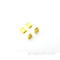 Mini Jumper Cap com passo de 2,54 mm amarelo aberto